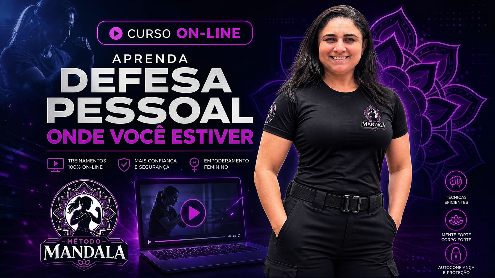 Curso de Defesa Pessoal Feminina — defesa pessoal para o dia a dia