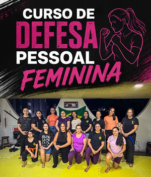 Curso de DEFESA PESSOAL FEMININA Realizado com sucesso