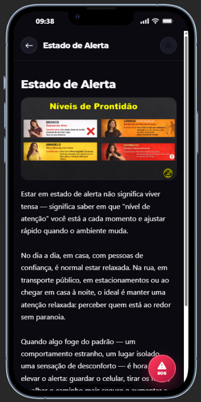 Apoio emocional no APP Mandala